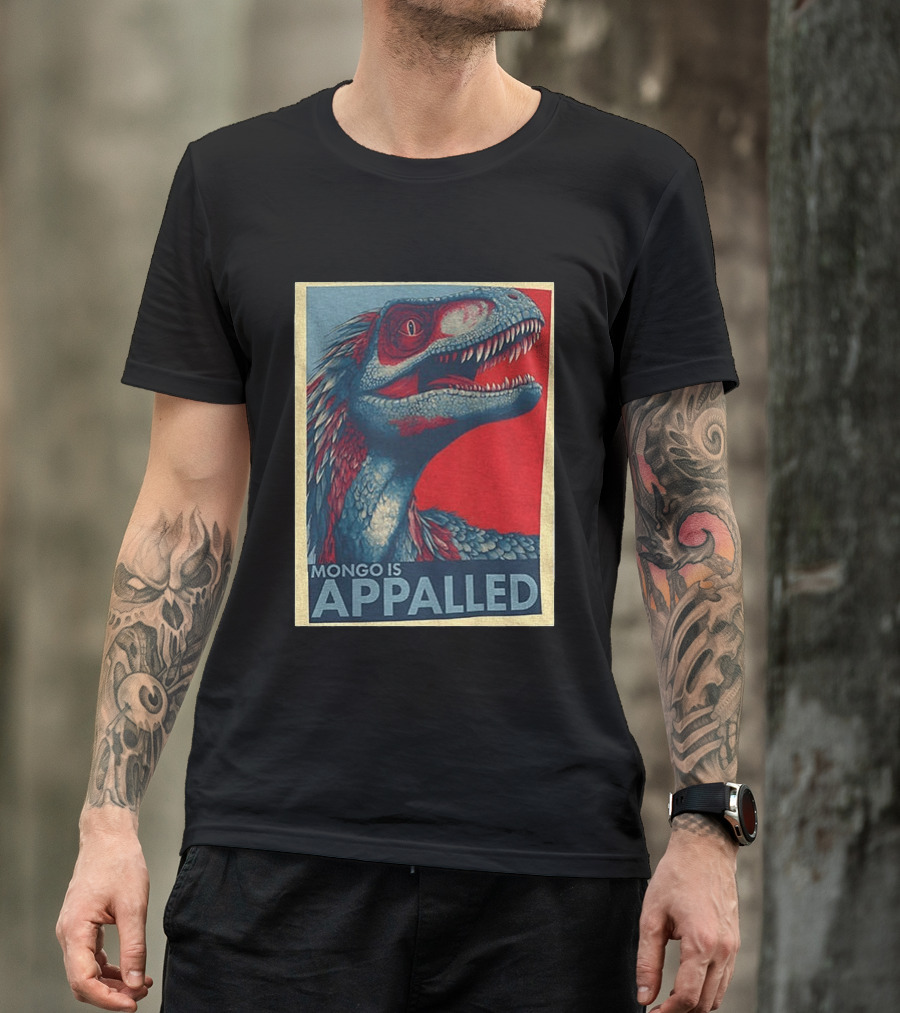 Dungeon Crawler Carl Mongo Is Appalled Dinosaur T-Shirt
