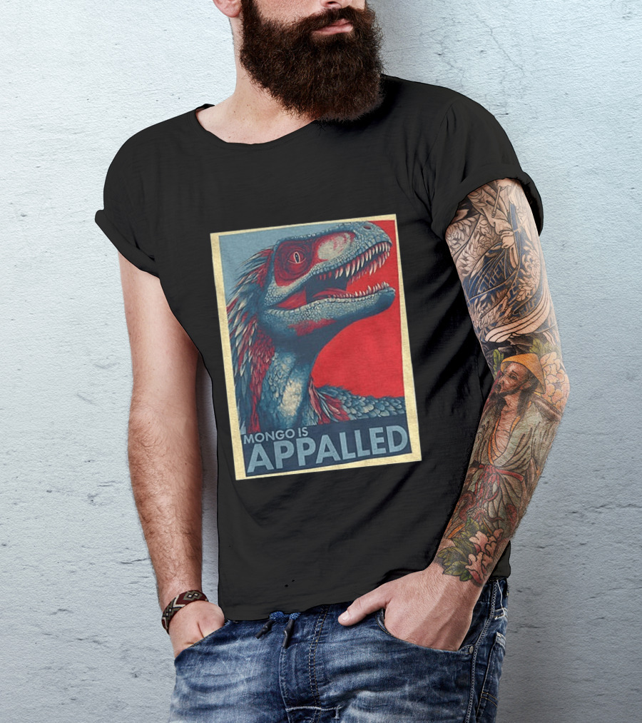 Dungeon Crawler Carl Mongo Is Appalled Dinosaur T-Shirt