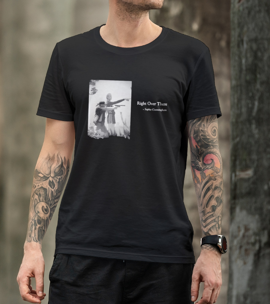 Right Over There Sophie Cunningham Vintage Western Scene T-Shirt