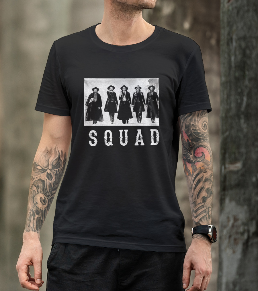 Squad Caitlin Clark Lexie Hull Aliyah Boston Kelsey Mitchell Sophie Cunningham Indiana Fever WNBA 2026 T-Shirt