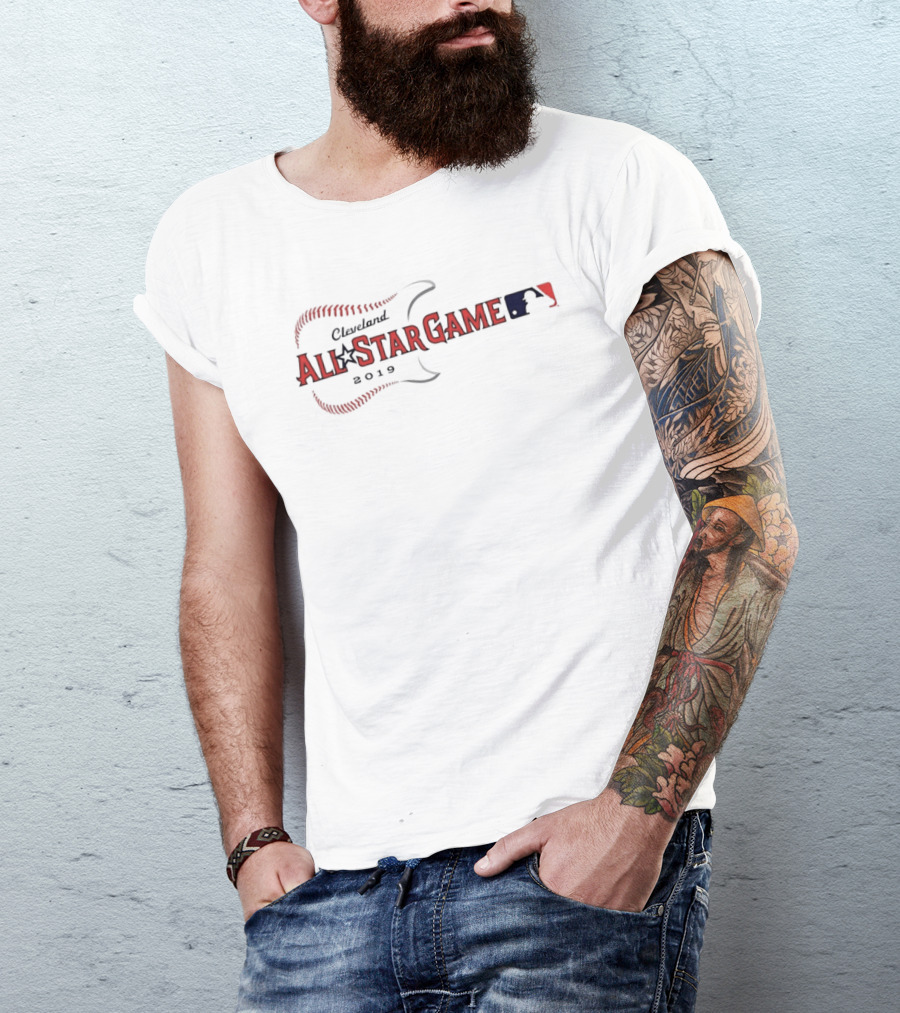 Cleveland All Star Game 2019 Baseball MLB Guitar T-Shirt