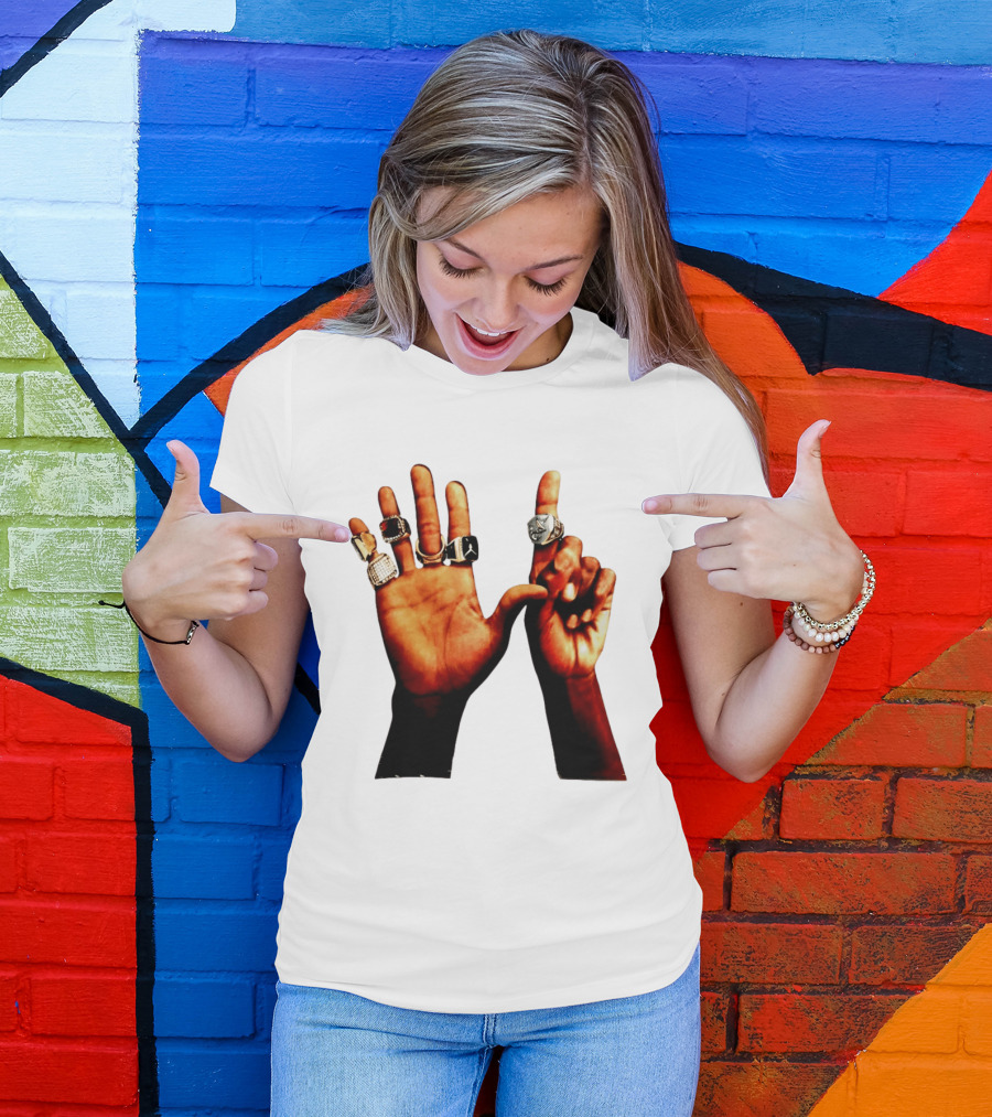 Carlos Alcaraz Championship Rings NBA Jordan Rolex Iconic Hands T-Shirt