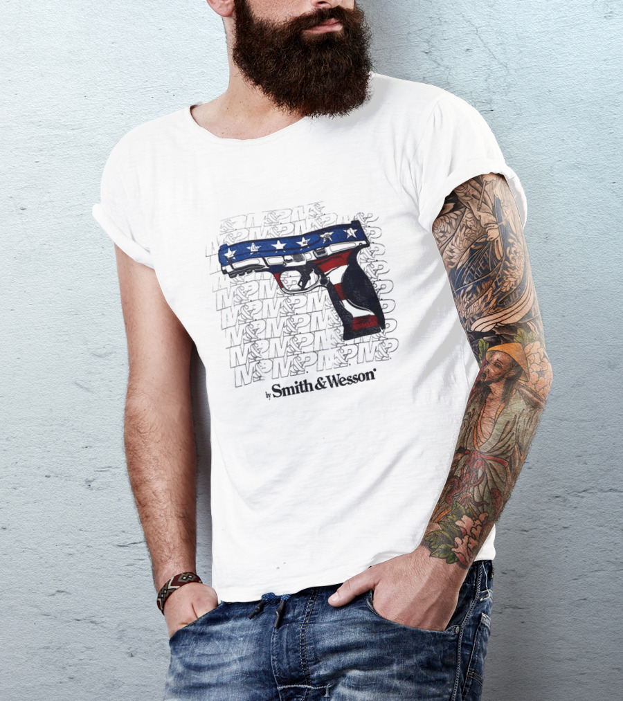M P Monday By Smith And Wesson Stars And Stripes T-Shirt