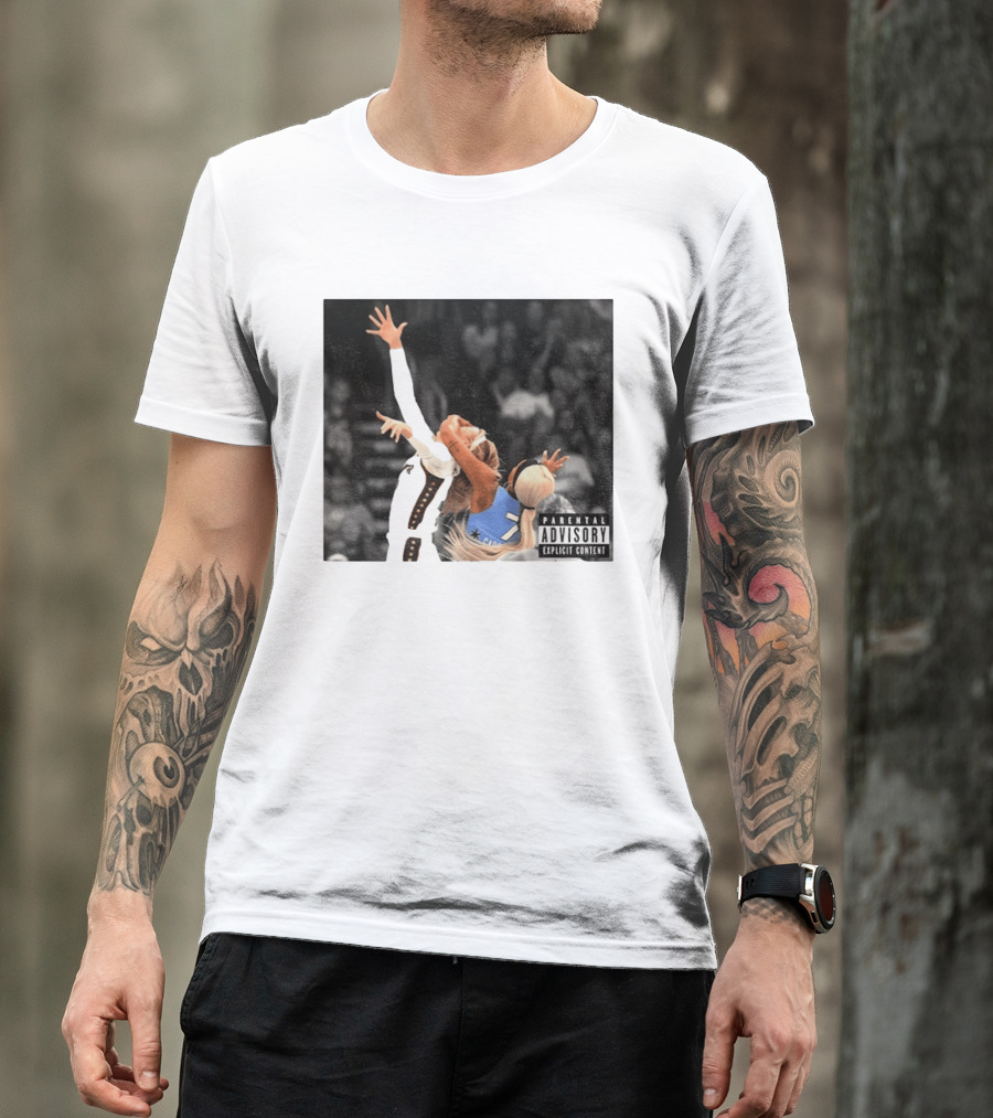 Stand With Sophie Parental Advisory Sophie Cunningham Vs DiJonai WNBA Moment T-Shirt