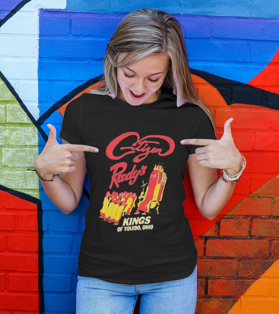 Citizen Rudy's Kings Of Toledo Ohio Hot Dogs T-Shirt