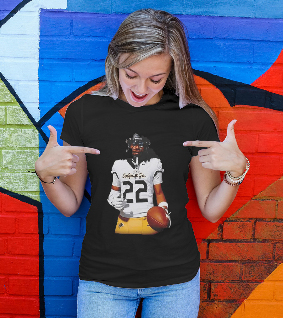 Colquitt County Packers Sean Ethan 22 Football Jersey Player Image T-Shirt