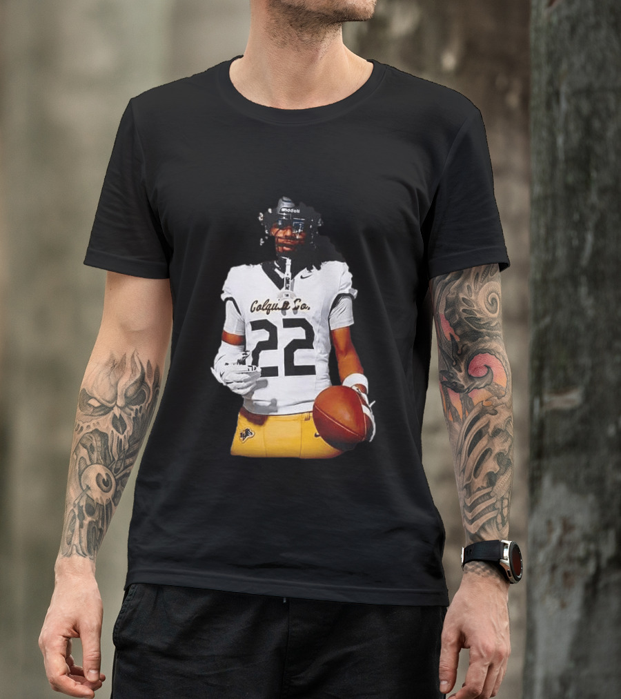 Colquitt County Packers Sean Ethan 22 Football Jersey Player Image T-Shirt