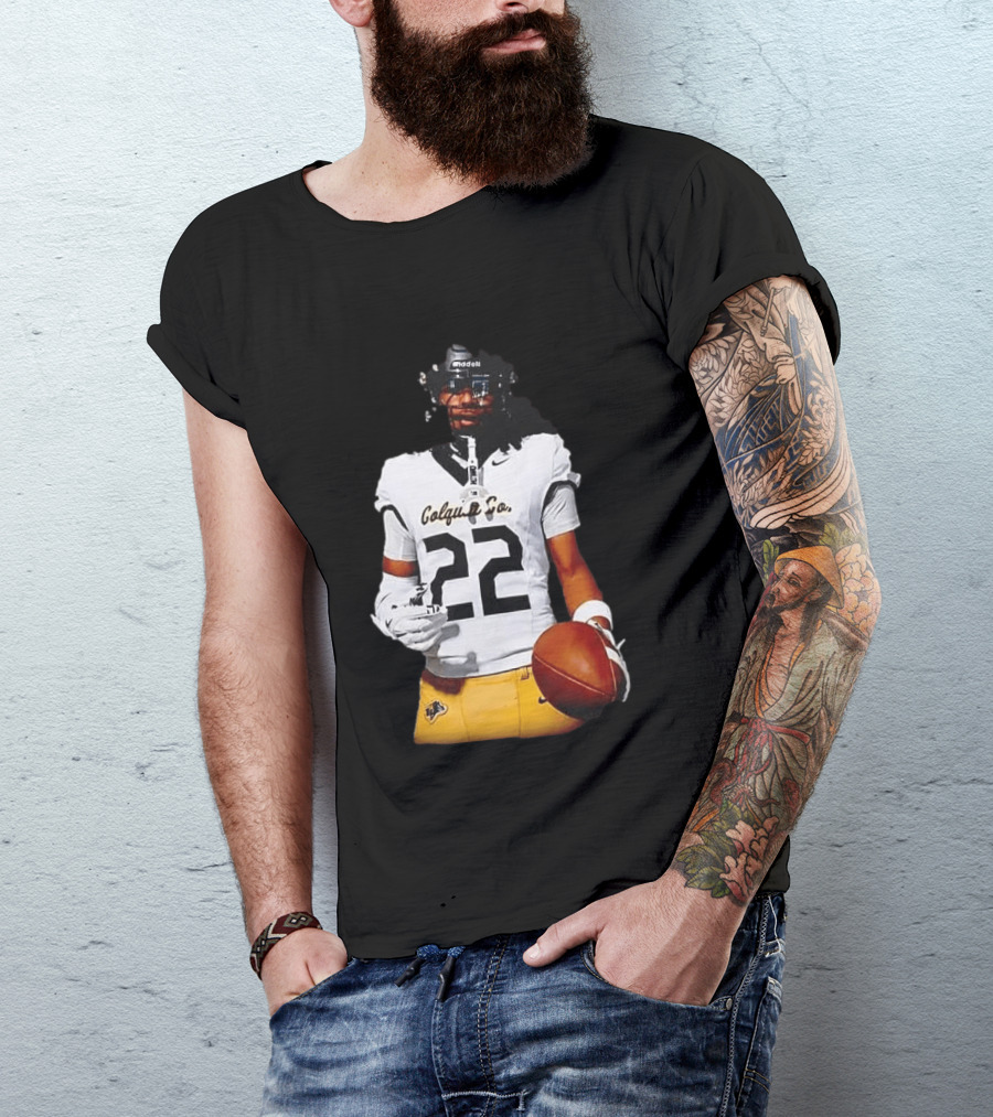 Colquitt County Packers Sean Ethan 22 Football Jersey Player Image T-Shirt