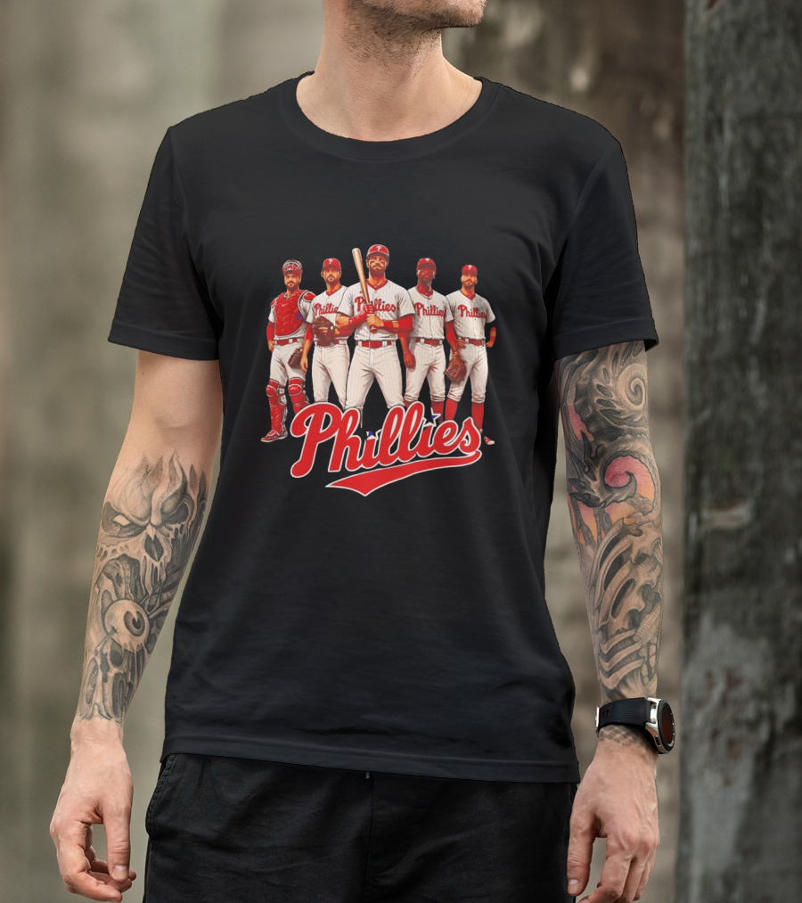 Philadelphia Phillies Field Of Dreams 2026 Team Roster Lineup T-Shirt