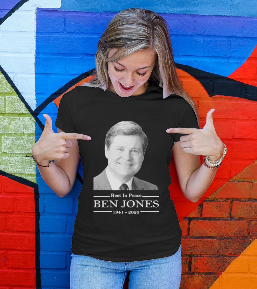 Rest In Peace Ben Jones 1941 2026 Memorial T-Shirt