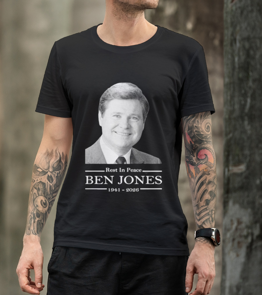 Rest In Peace Ben Jones 1941 2026 Memorial T-Shirt