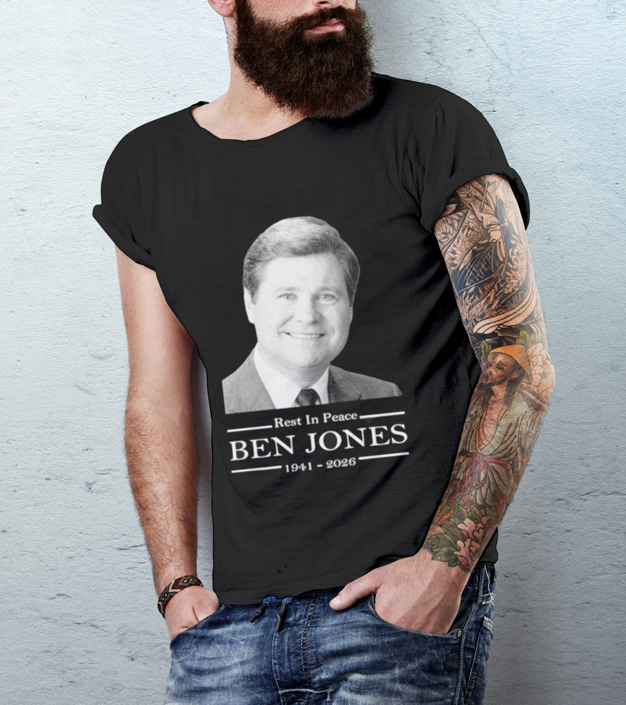 Rest In Peace Ben Jones 1941 2026 Memorial T-Shirt