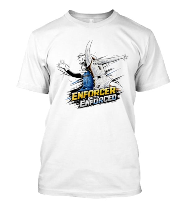 WNBA Enforcer Fever 8 Jumper Action T-Shirt