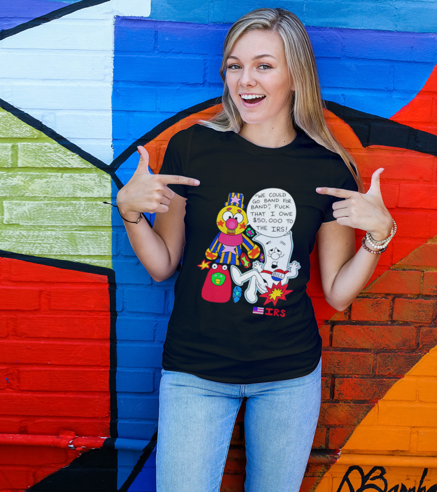 I'm Just A Bill IRS Debt Schoolhouse Rock Clown And Starburst T-Shirt