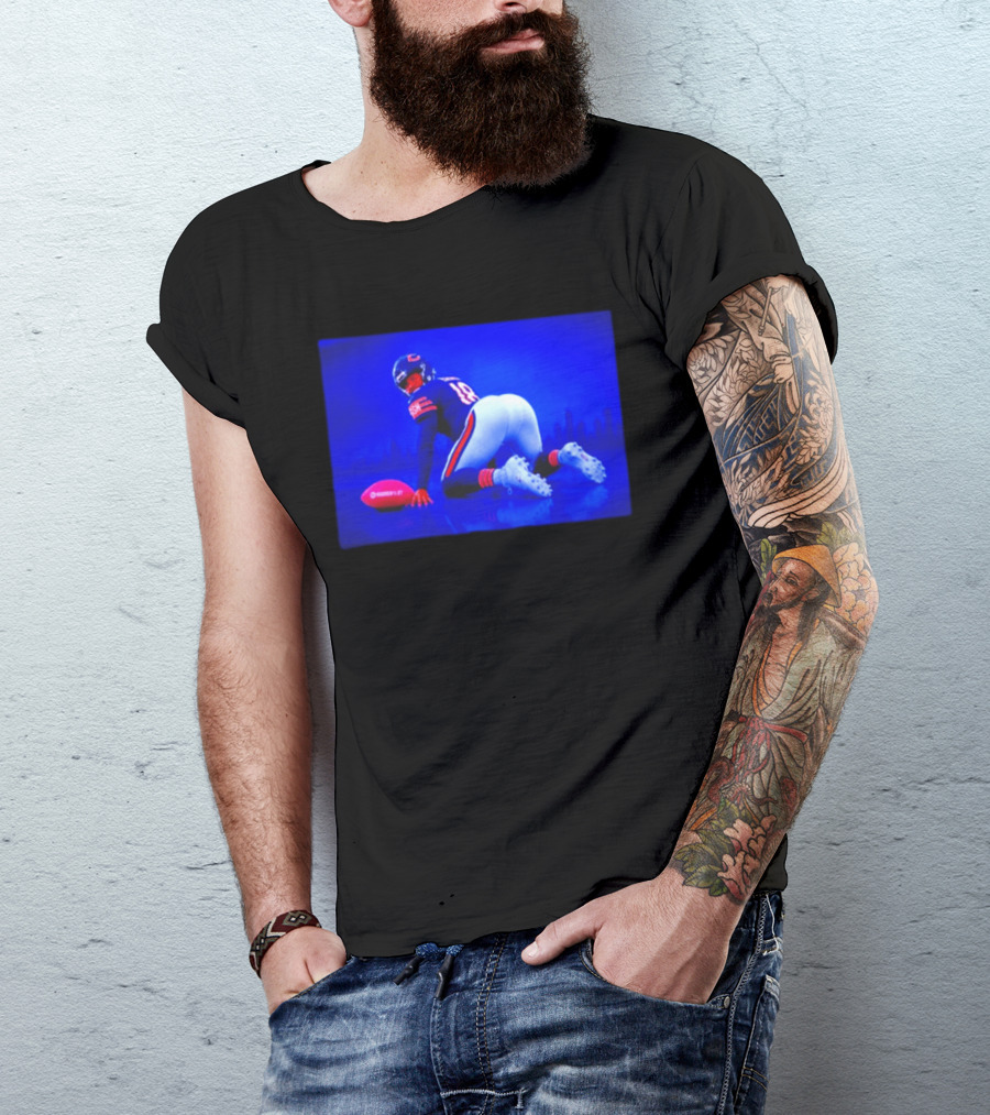 Caleb Williams Madden 27 Chicago Bears Football Sports Game T-Shirt