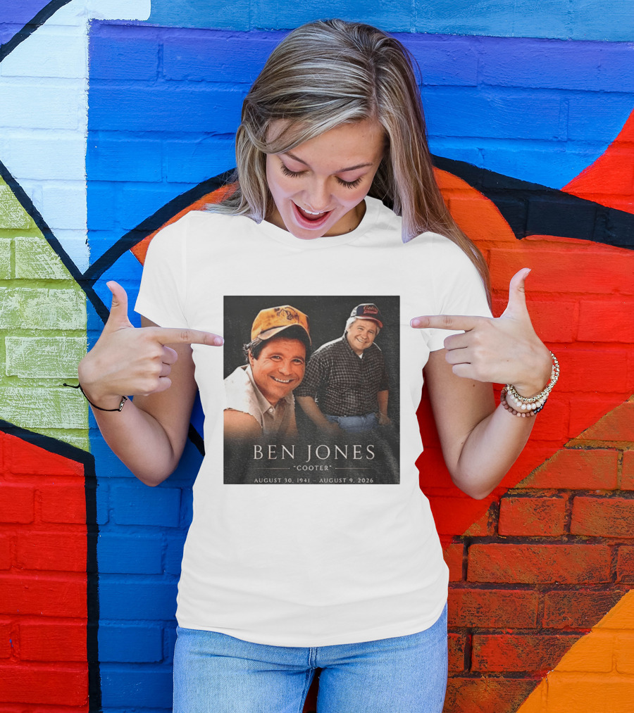 Ben Jones Cooter Memorial August 30 1941 August 9 2026 T-Shirt