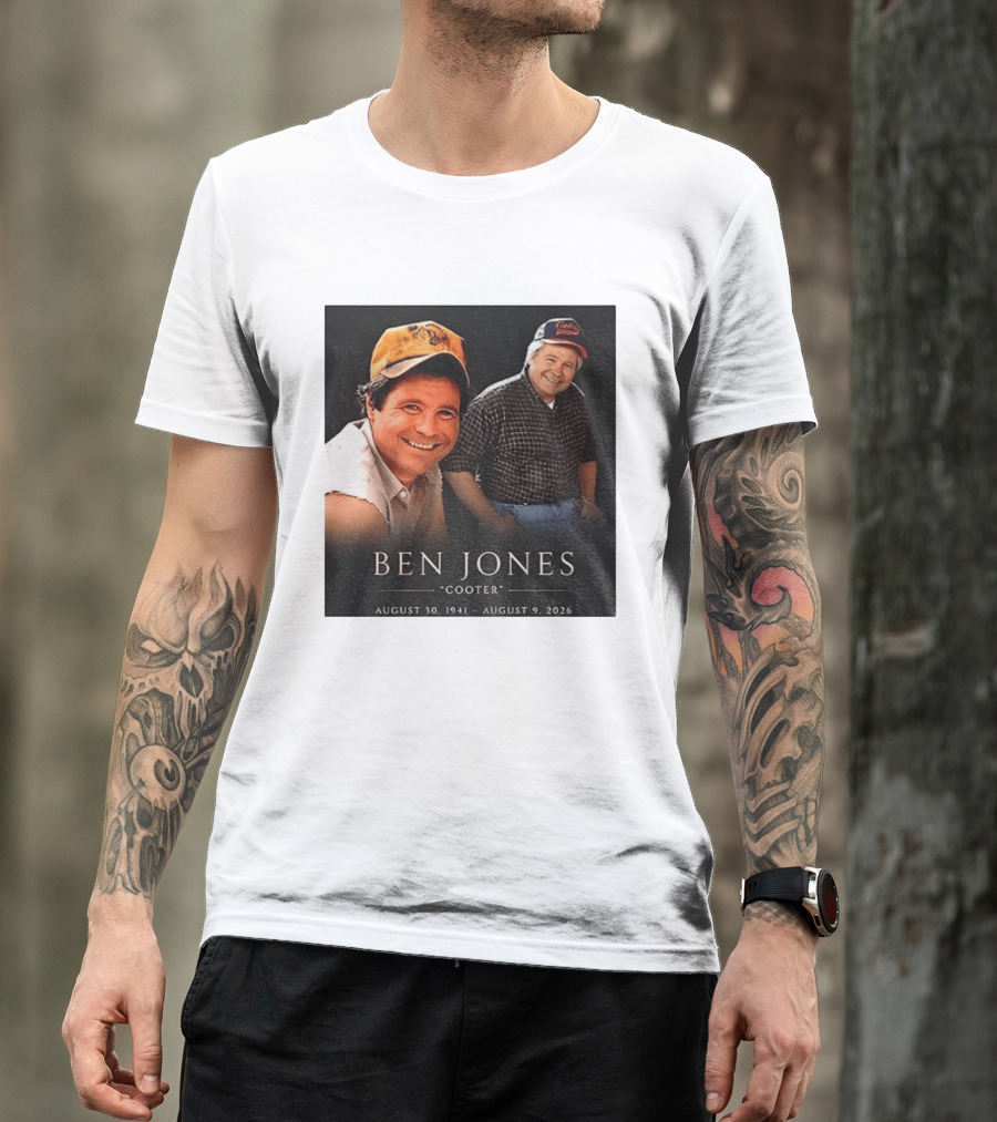 Ben Jones Cooter Memorial August 30 1941 August 9 2026 T-Shirt