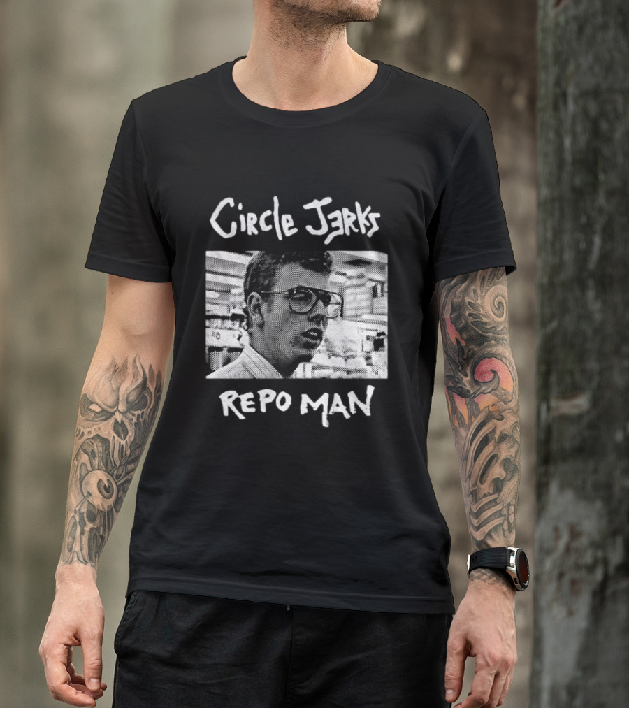 Circle Jerks Punk Rock Band Repo Man T-Shirt