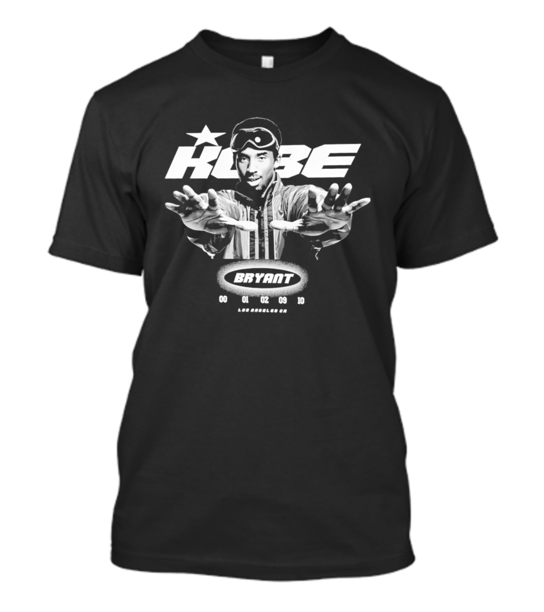 Kobe Bryant Legend Los Angeles CA Basketball 00 01 02 09 10 T-Shirt