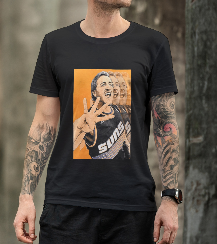 Phoenix Basketball Suns In 4 Fan Celebration T-Shirt