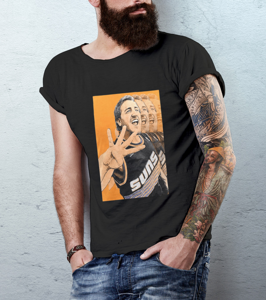 Phoenix Basketball Suns In 4 Fan Celebration T-Shirt