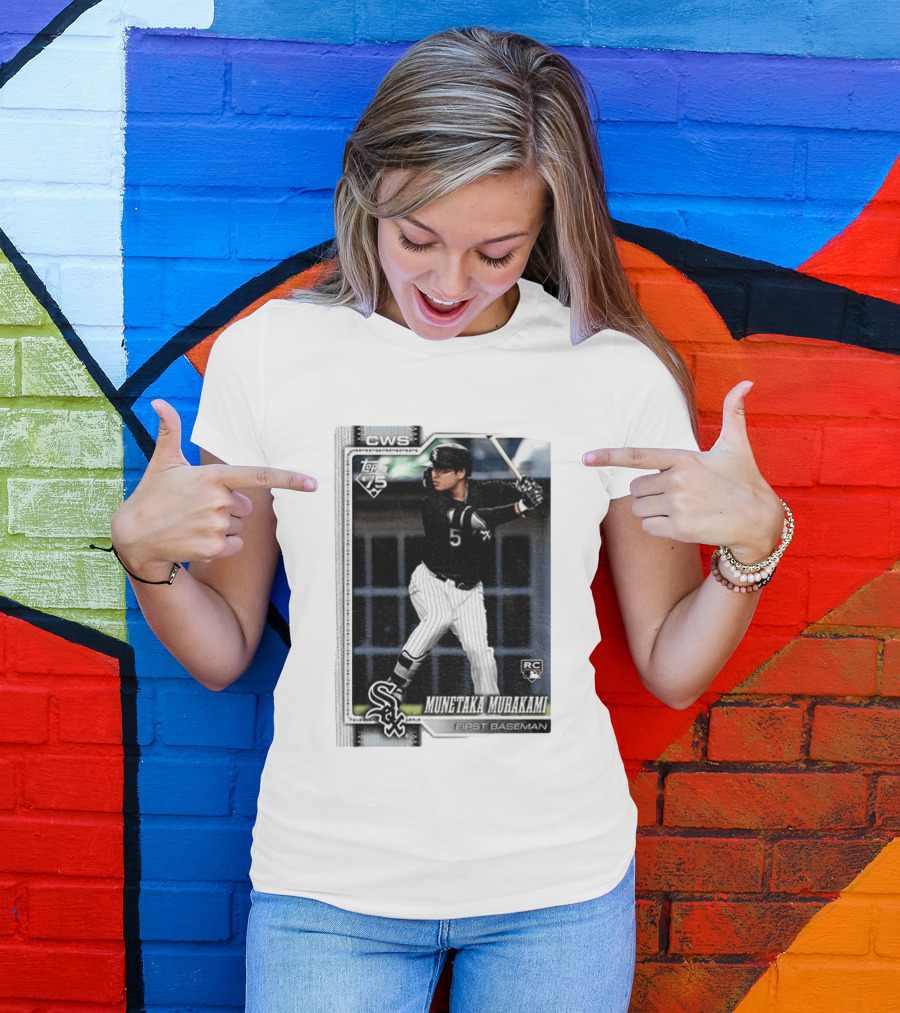 2026 Topps Series 2 Baseball Rookie Card Munetaka Murakami #503 RC First Baseman CWS T-Shirt