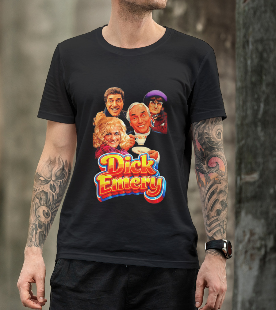 Dick Emery Characters Iconic British Comedy Legend T-Shirt