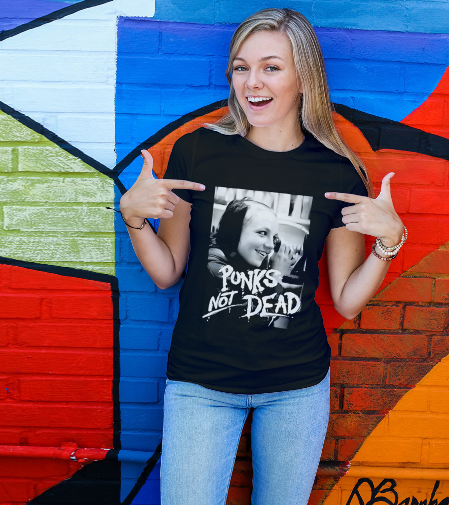 Punks Not Dead Britney Spears Iconic Shaved Look T-Shirt