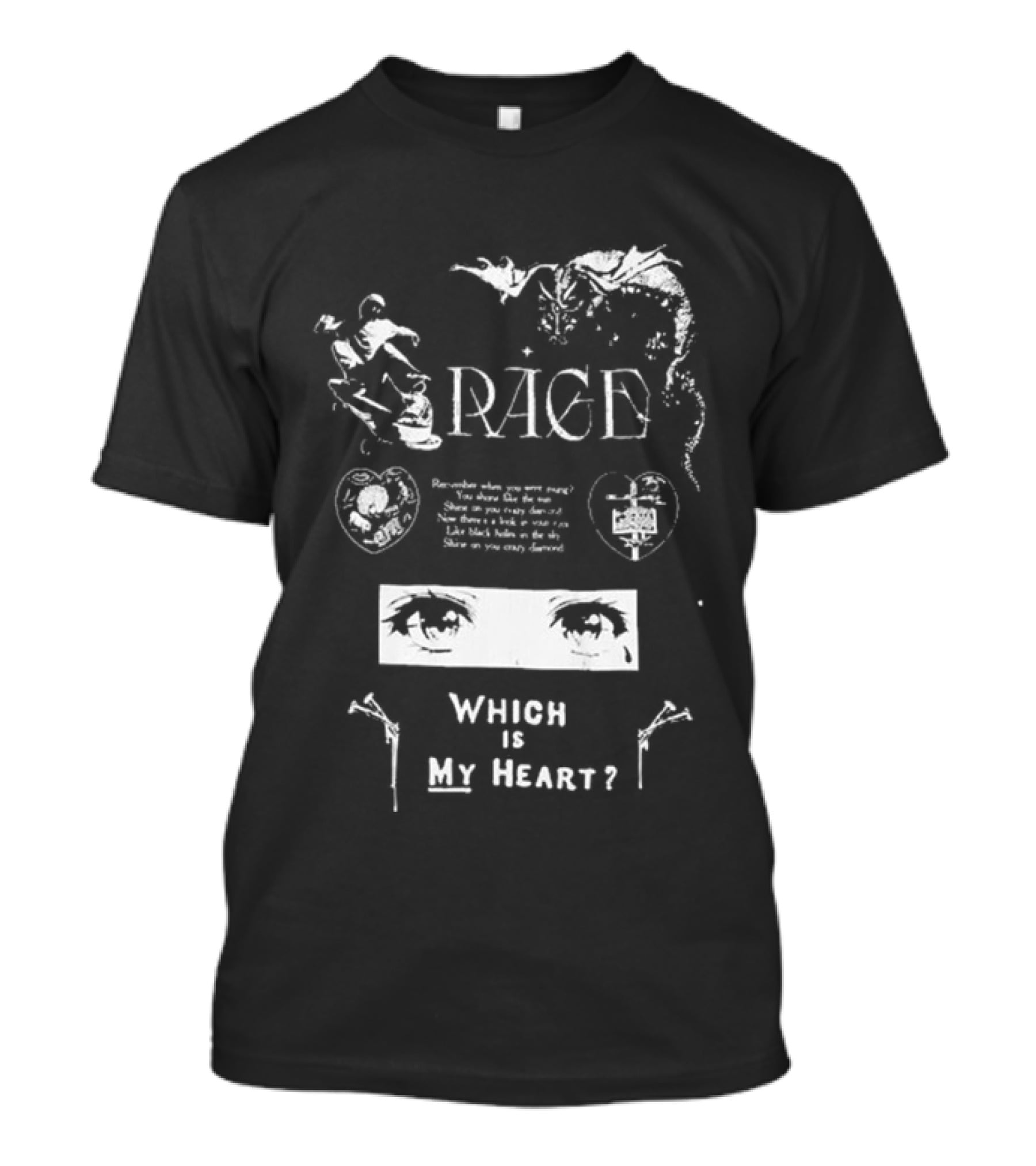 Rage Which Is My Heart Grunge Is Dead But I'm Not Dead Yet T-Shirt