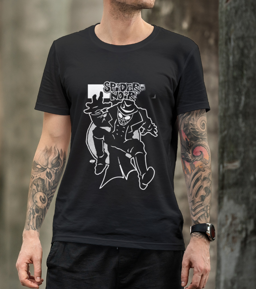 Spider Noir Spider Man Noir Comic Style Hero T-Shirt