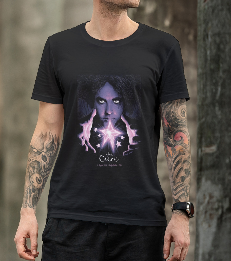 The Cure 12 August 2026 Oslo Enchanting Starry Night T-Shirt