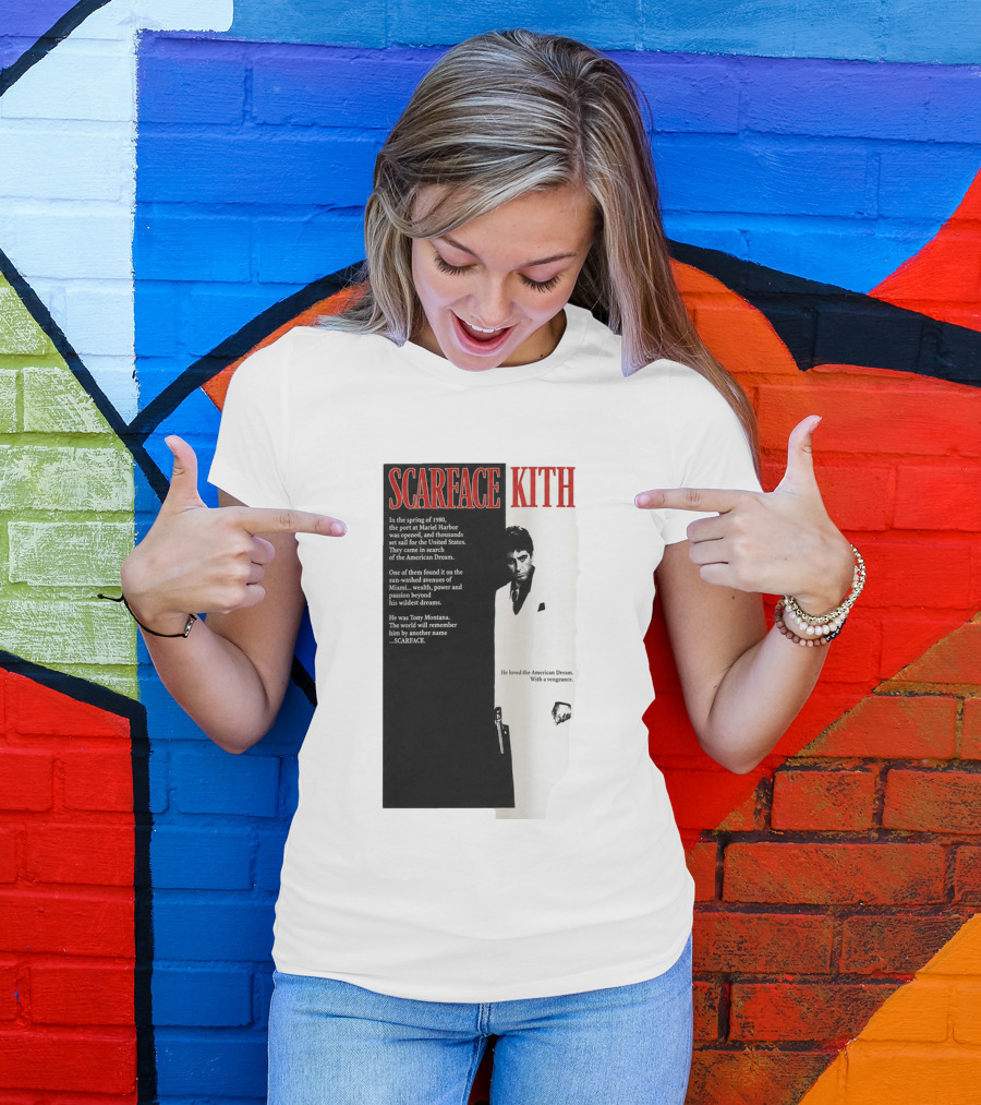 Scarface Kith Tony Montana American Dream 1980 T-Shirt