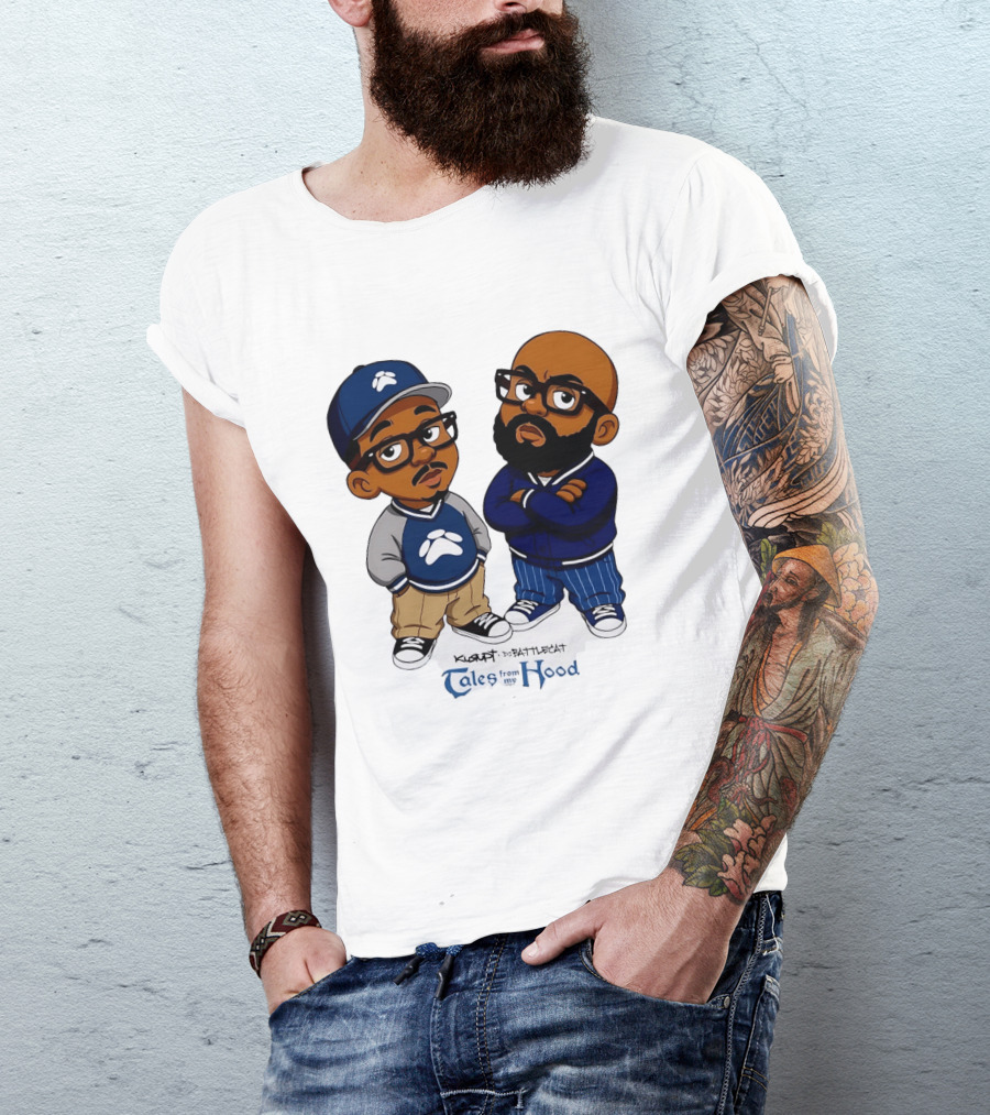 Kurupt DJ Battlecat Tales From My Hood Characters T-Shirt