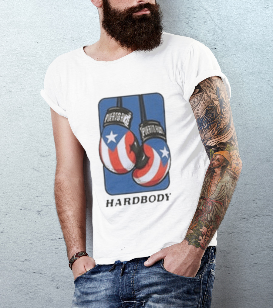Passportal Hardbody Puerto Rican Boxing Gloves T-Shirt