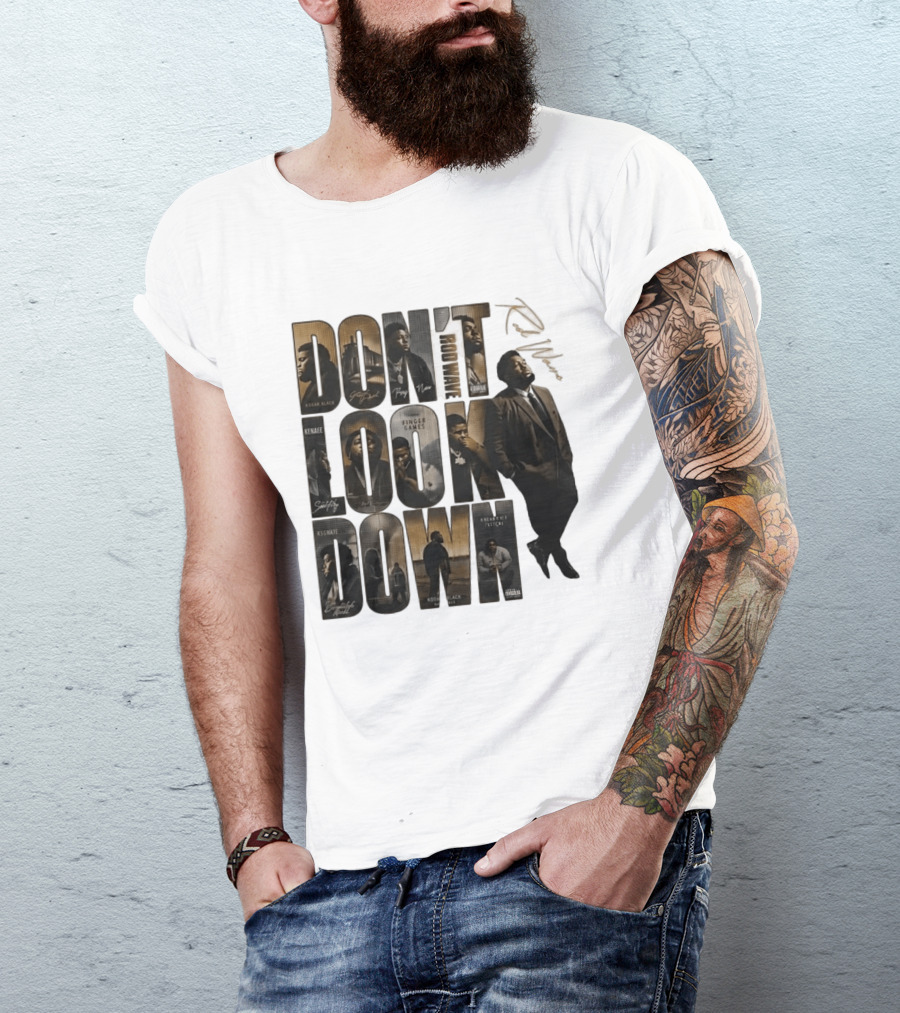 Rod Wave Don't Look Down Album Featuring Kodak Black And KSGNate T-Shirt