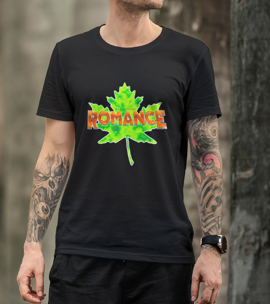 My Chemical Romance Maple Leaf Bright T-Shirt