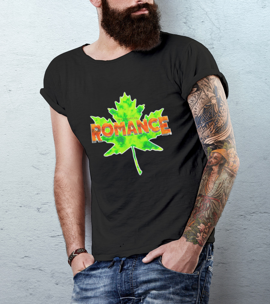 My Chemical Romance Maple Leaf Bright T-Shirt