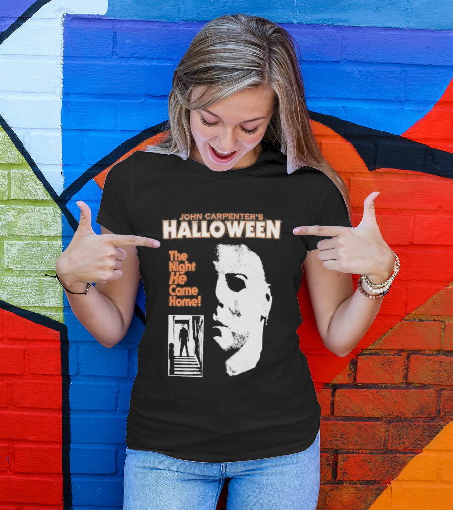 John Carpenter's Halloween The Night He Came Home T-Shirt