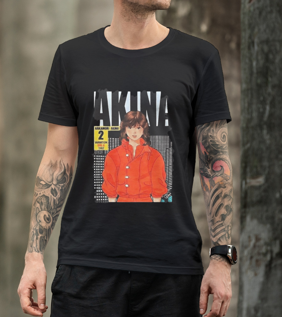 Nakamori Akina Variation Girl 2 1982 Anime Manga T-Shirt