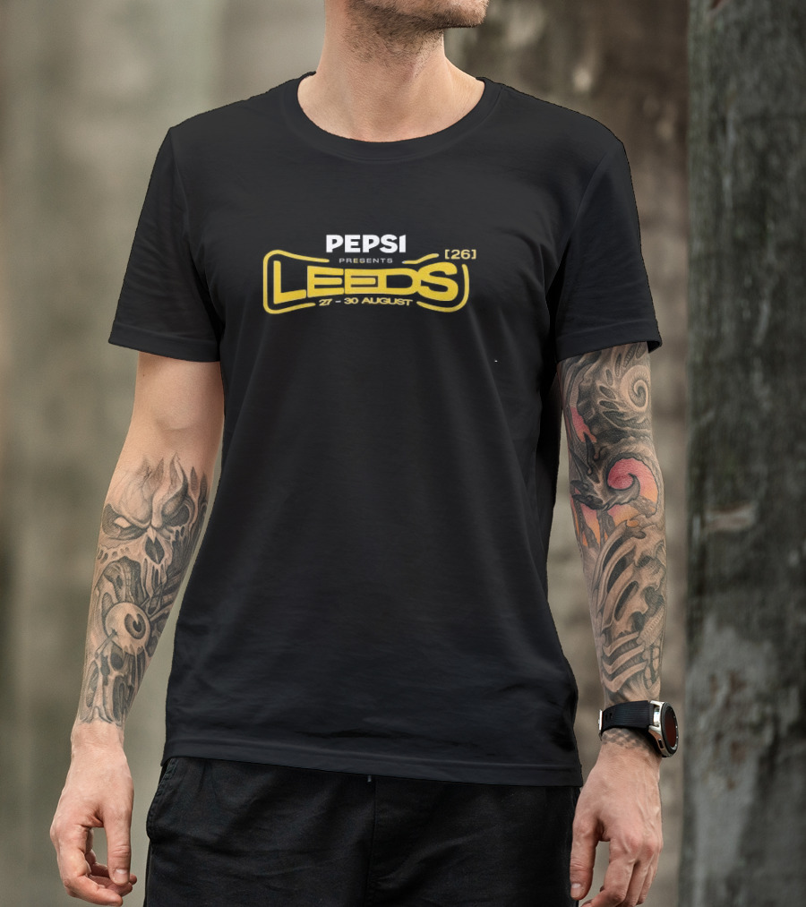 Pepsi Max Leeds Festival 2026 Reading August 27 30 Line Up T-Shirt