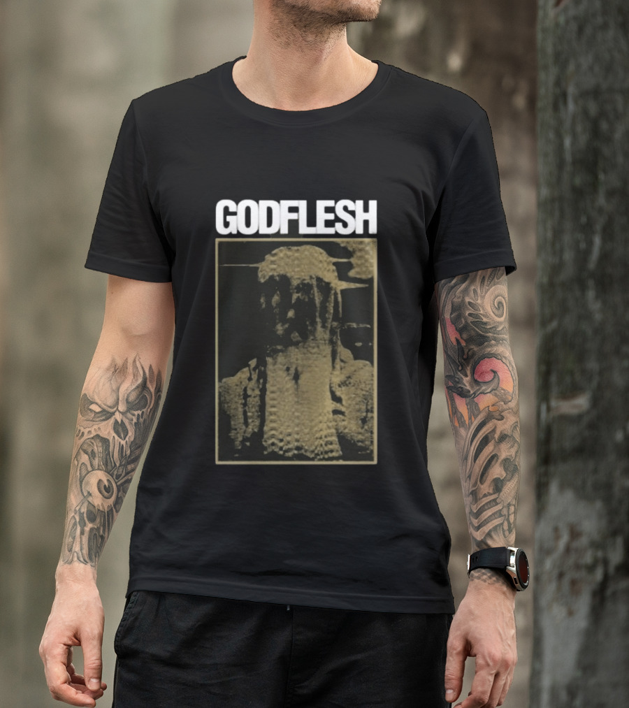 Godflesh Relapse Decay Distorted Image T-Shirt