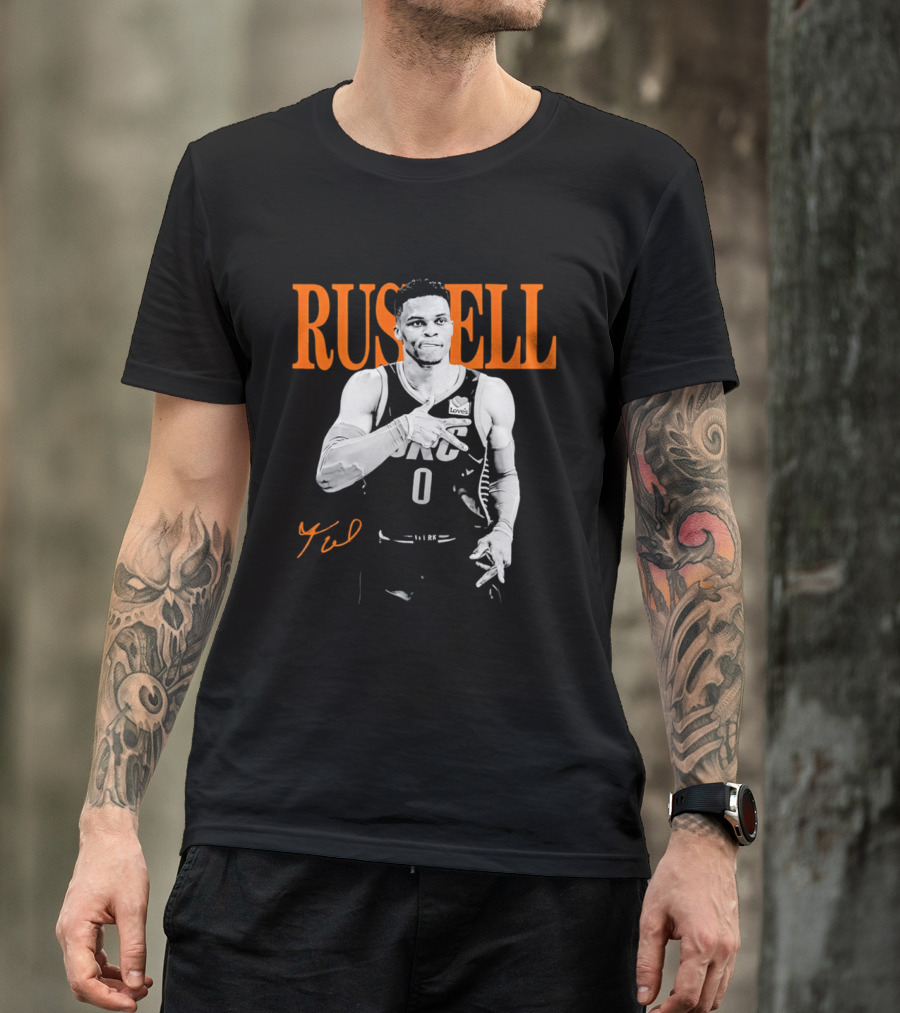 Russell Westbrook OKC Thunder Signature T-Shirt
