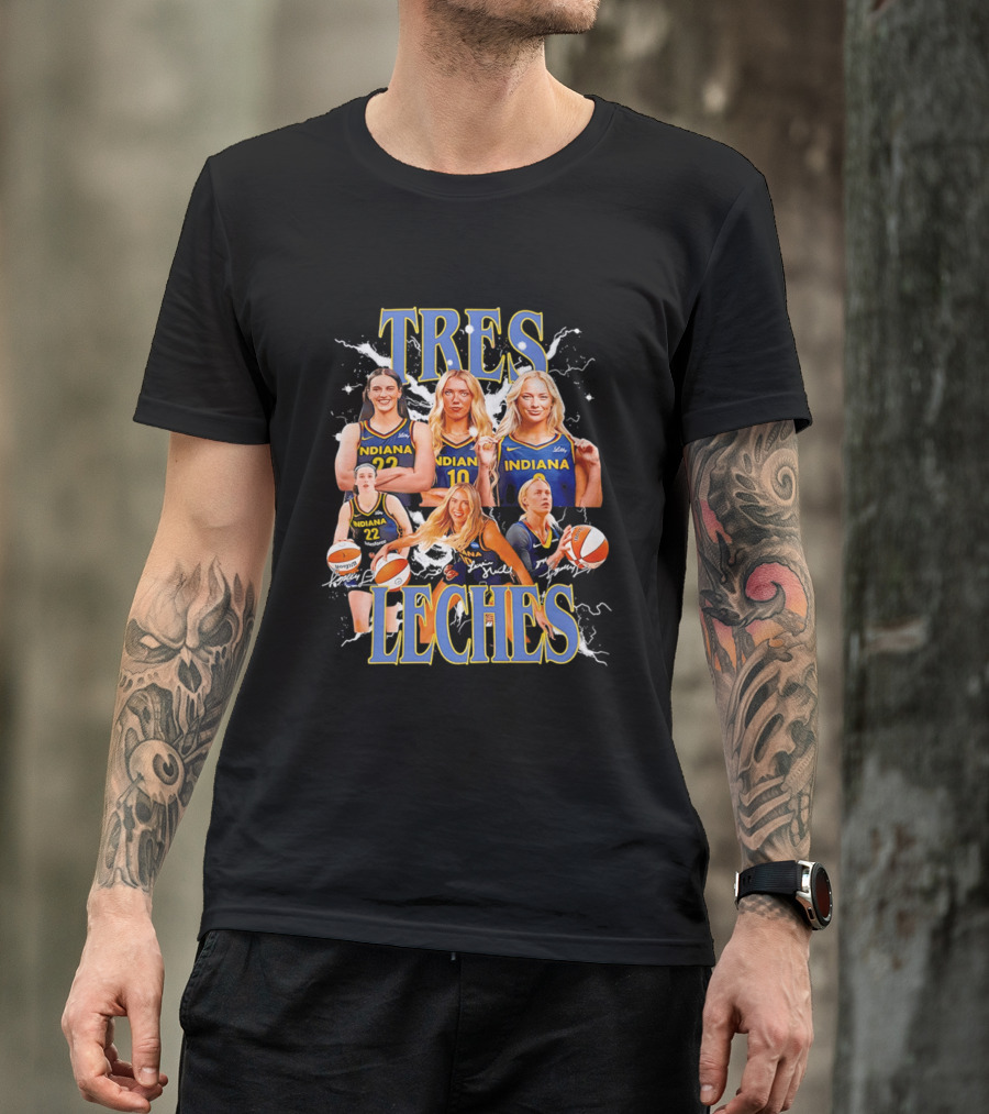 Indiana Fever Tres Leches Basketball Players T-Shirt