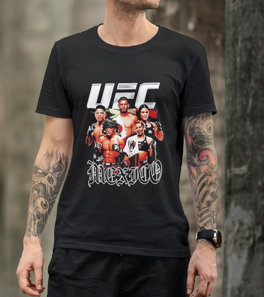 UFC Mexico Noche Fighters Collection Quasar T-Shirt