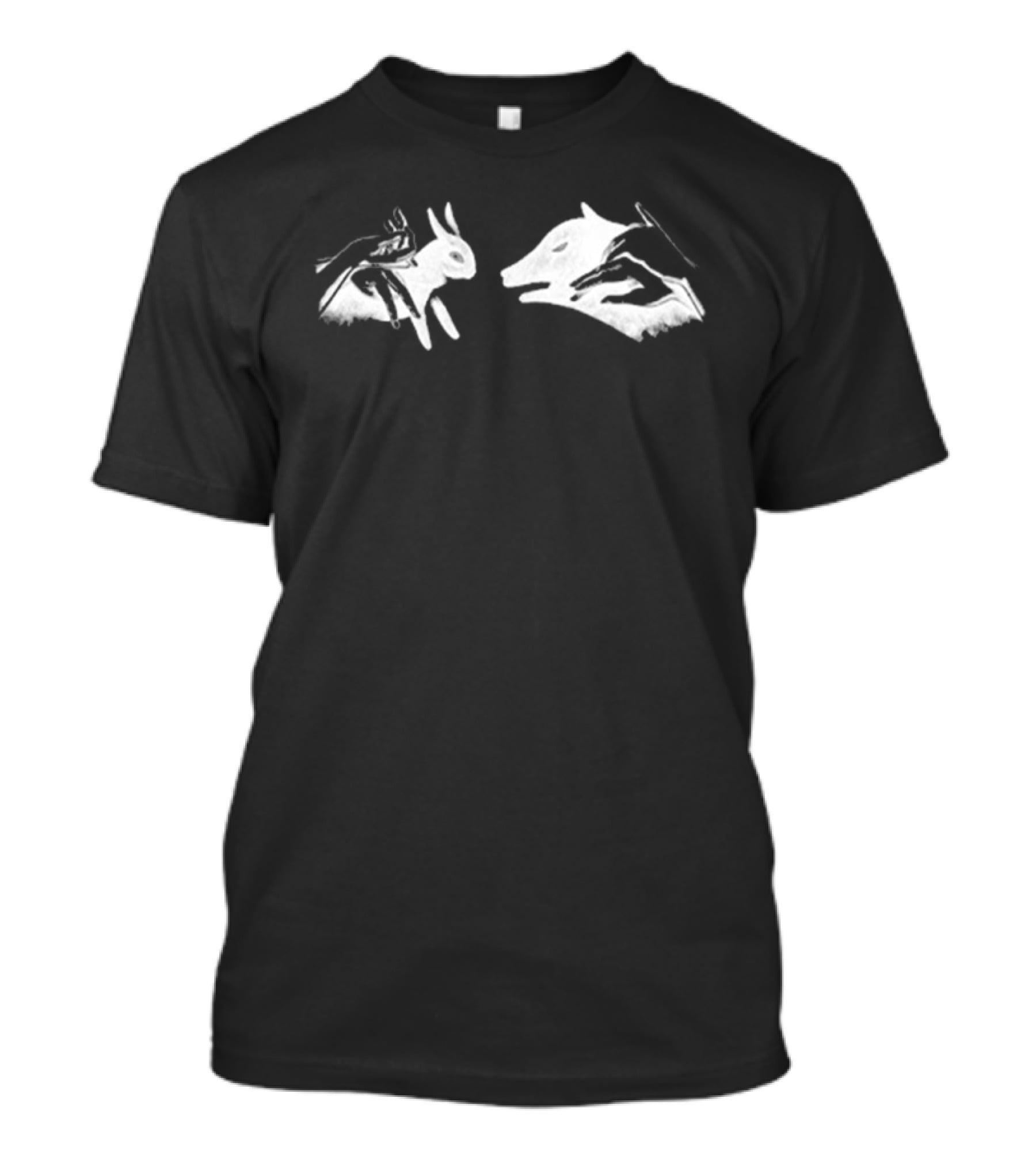 Bixby Shadow Puppets Tour Music White Hand T-Shirt