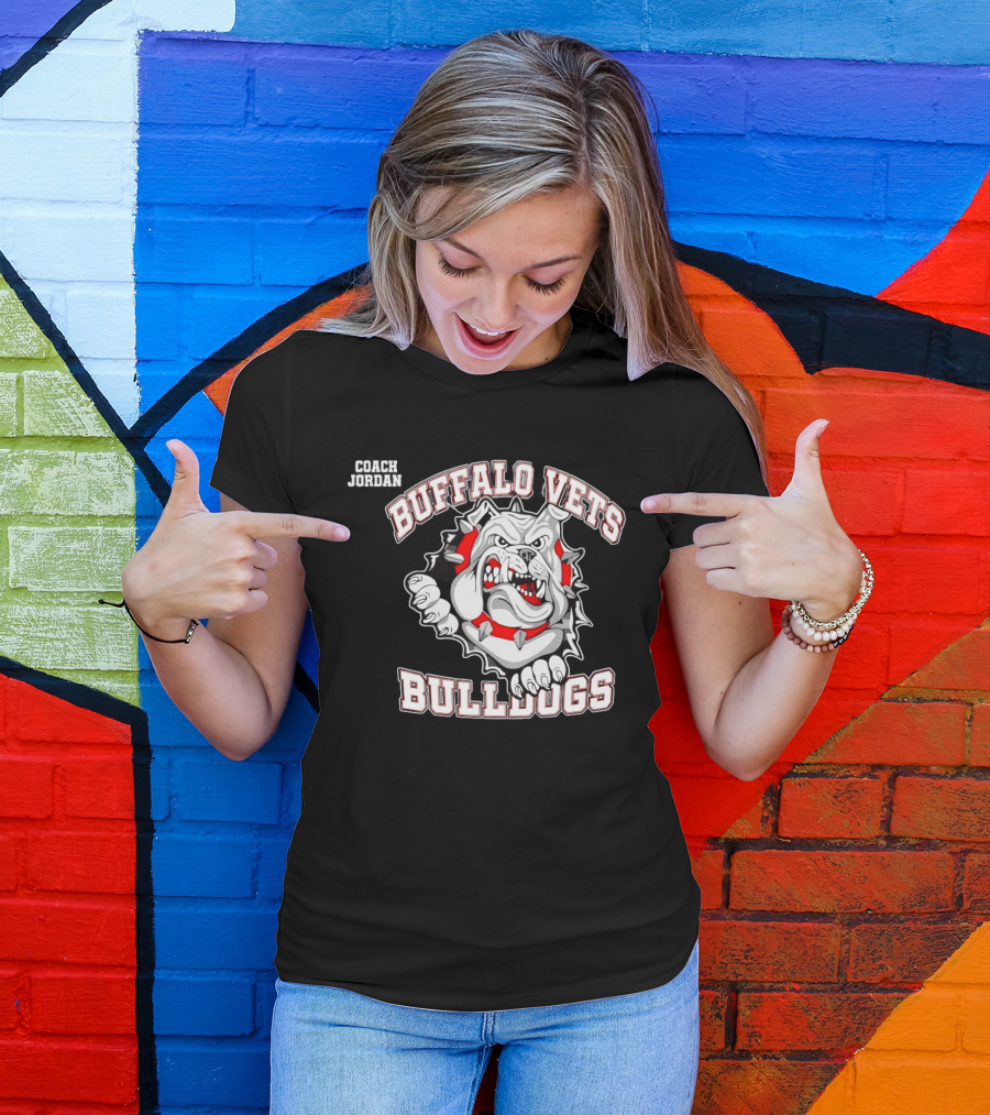 Buffalo Vets Bulldogs Coach Jordan T-Shirt