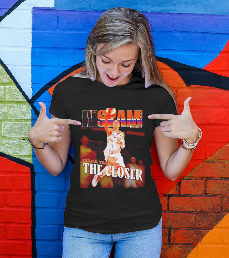 Diana Taurasi The Closer WNBA SLAM Icons Phoenix Mercury T-Shirt