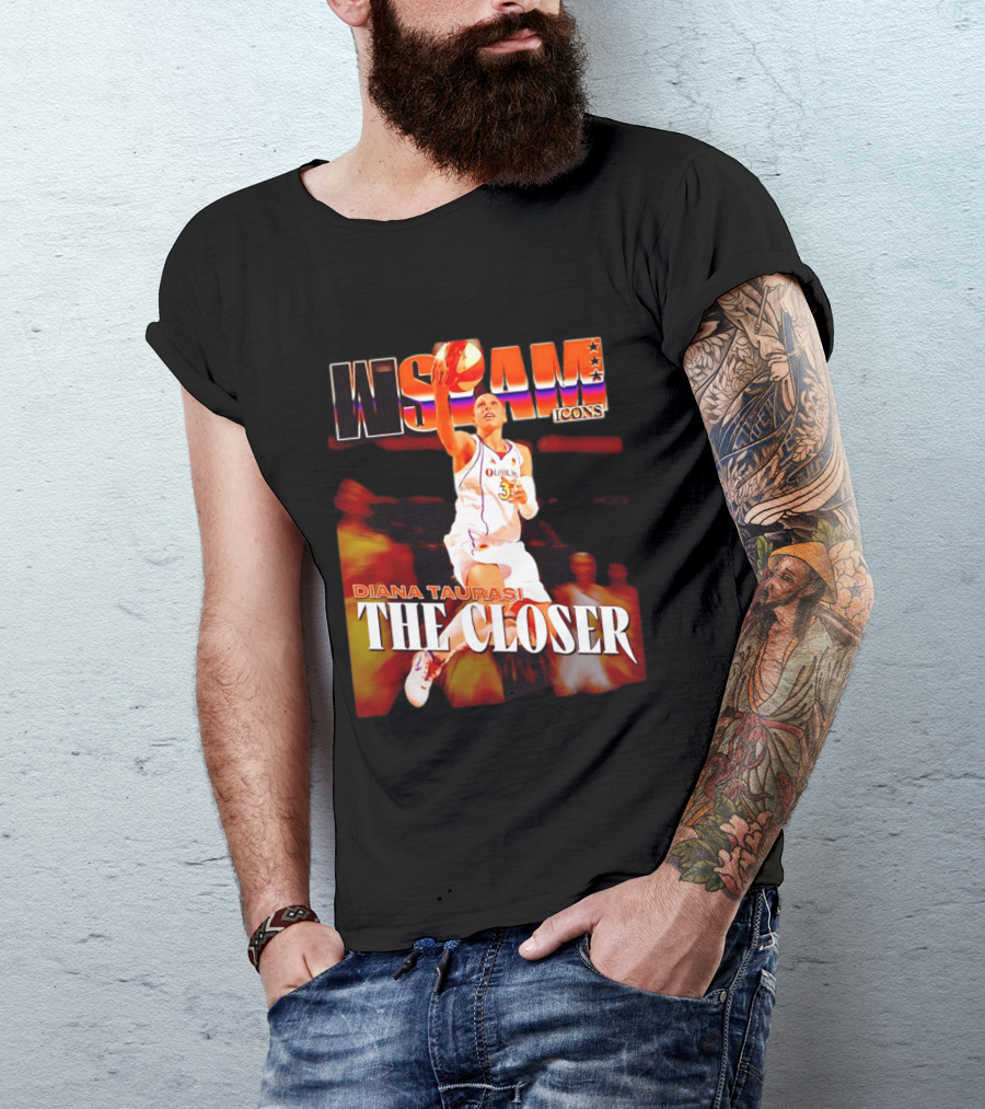 Diana Taurasi The Closer WNBA SLAM Icons Phoenix Mercury T-Shirt