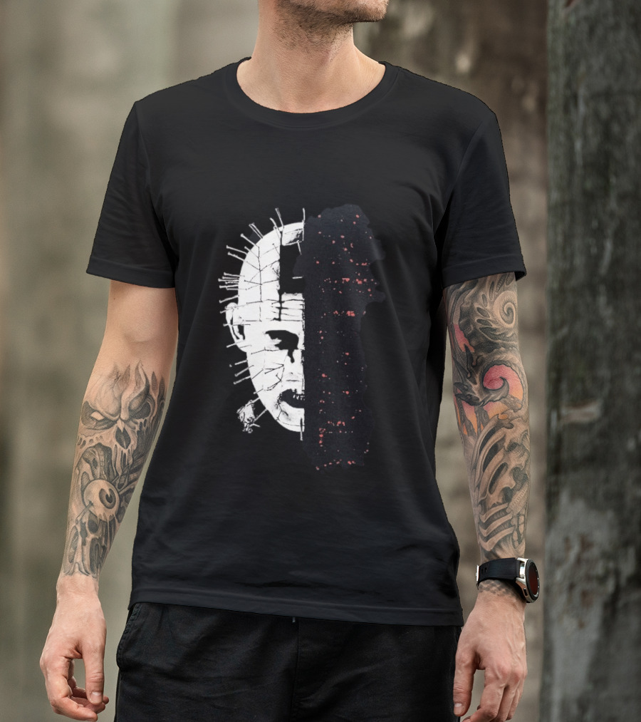 Halloween Horror Nights 2026 Hellraiser Pinhead Split T-Shirt