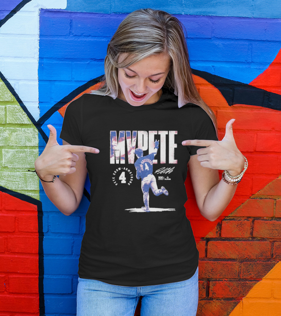 Pete Crow Armstrong Chicago Baseball MVPete T-Shirt
